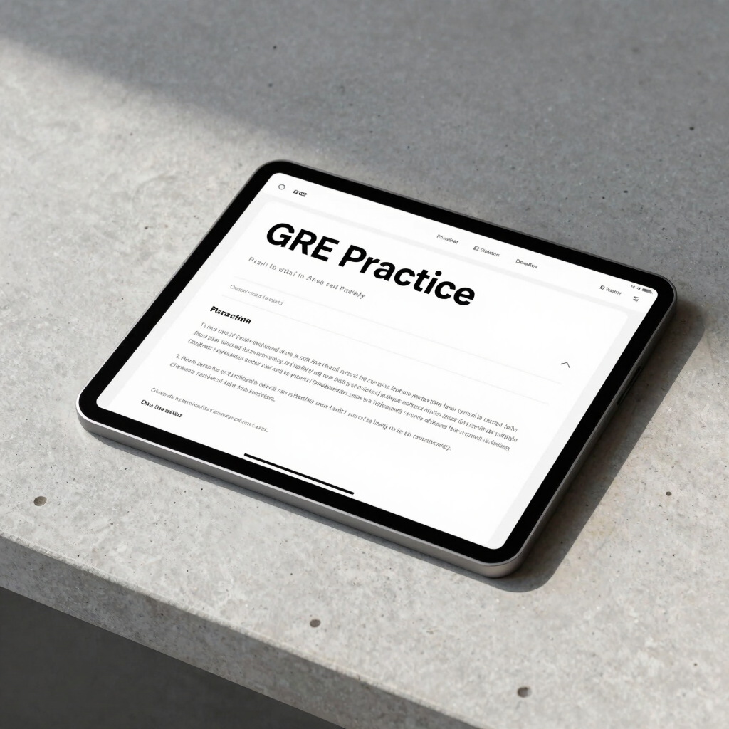 GRE Quantitative Reasoning Prep