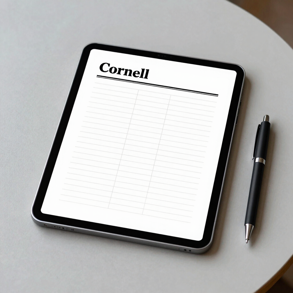 Active Recall Digital Note Templates