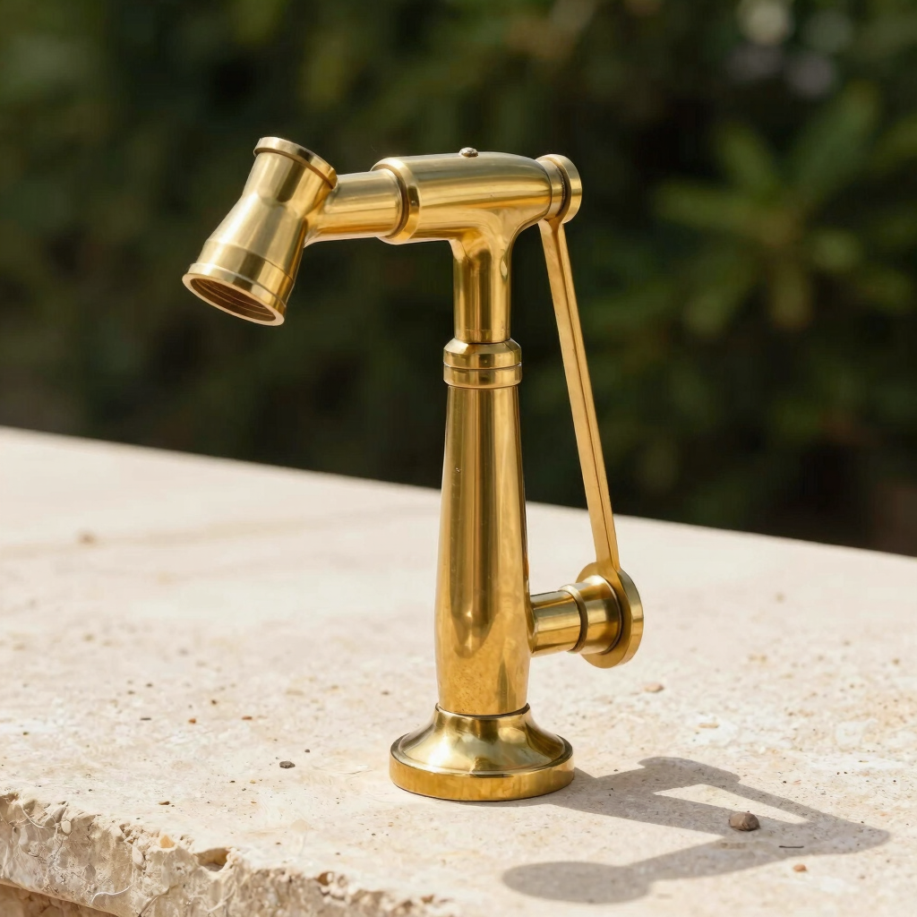 Solid Brass Water Conservation Wand