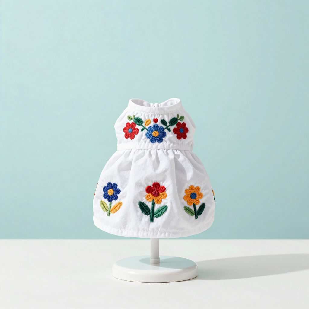 Vestido Artesanal Tehuantepec para Perrita