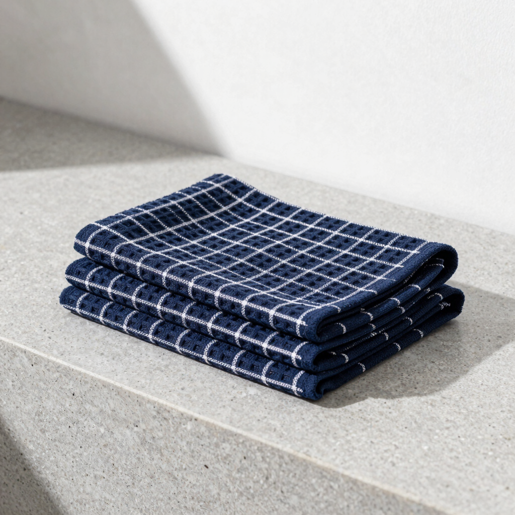 Minimalist Waffle Kitchen Towels
