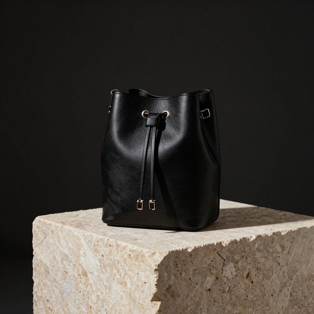 Stark Cylinder Bucket Bag