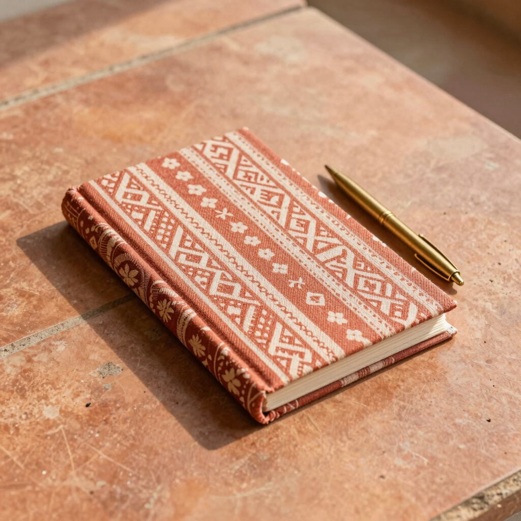 Hand-Pressed Khadda Paper Journal