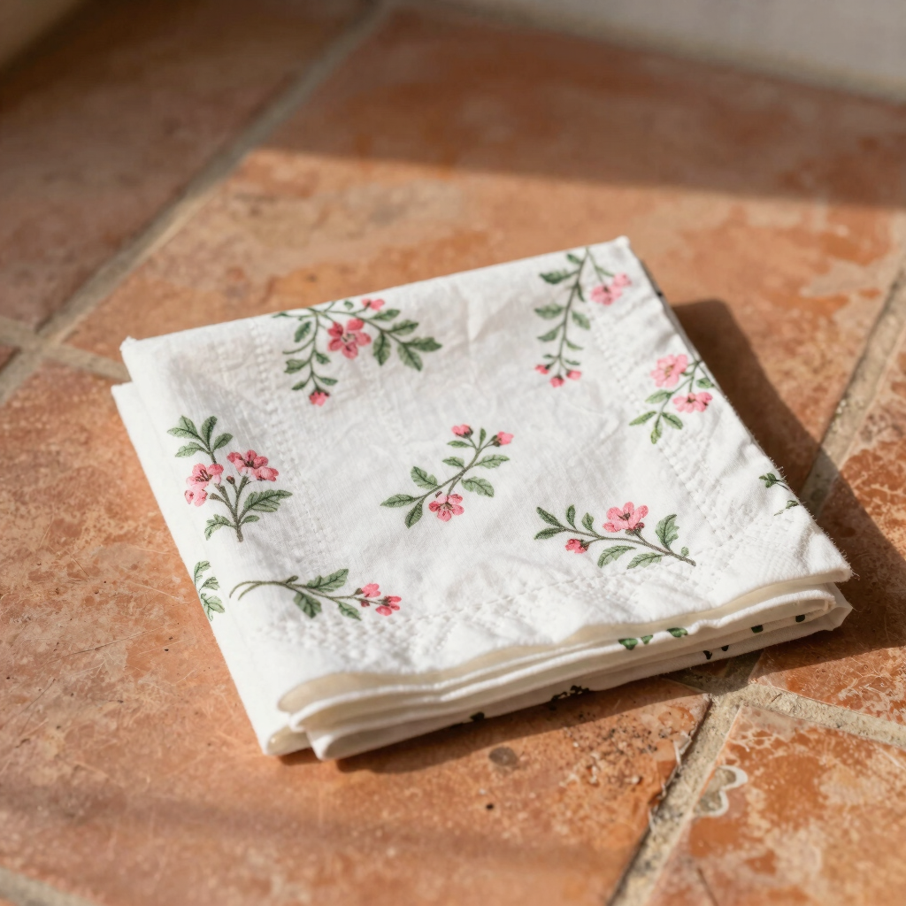 Sanganer Blossom Napkins Set