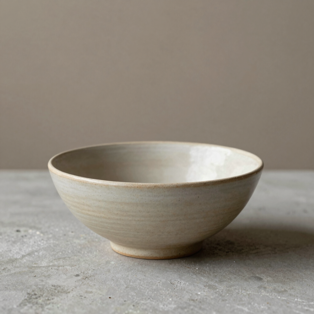 Muted Clay Serving Bowl