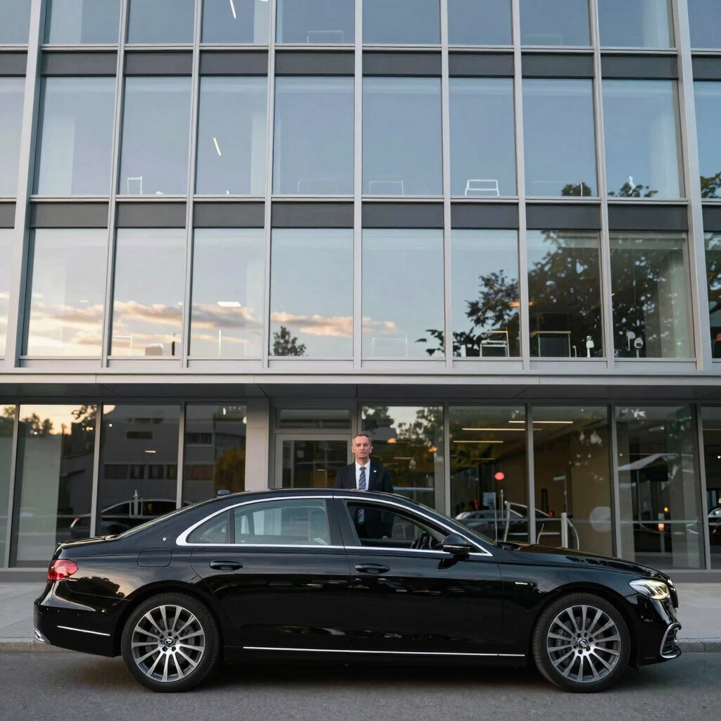 Stundenweise Chauffeur-Miete