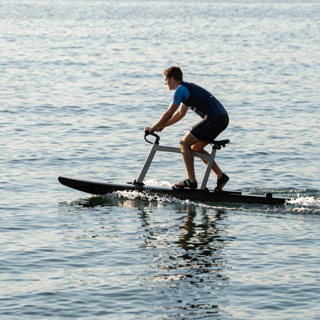 Morning Fitness Waterbike Session