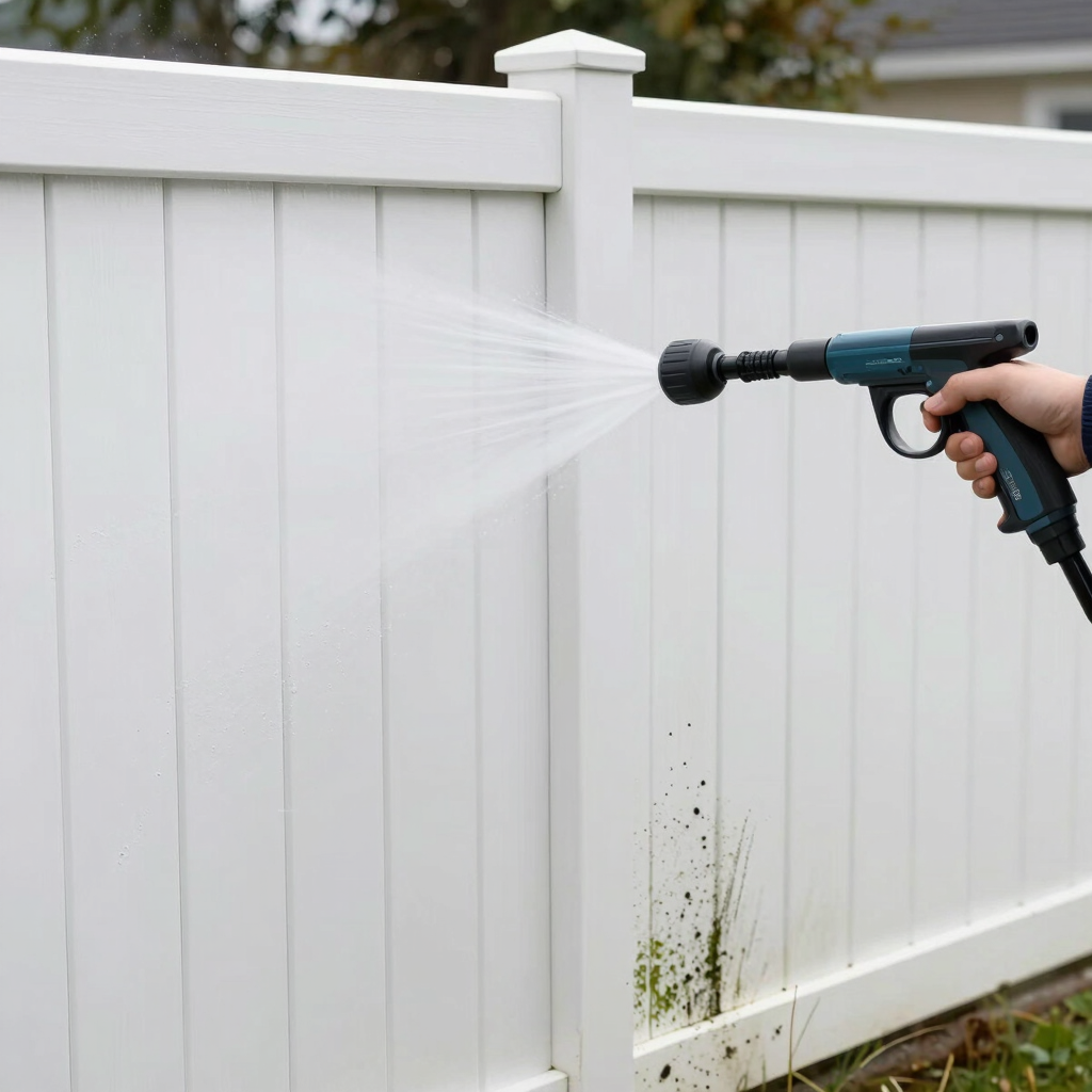 Vinyl & Wood Fence Wash