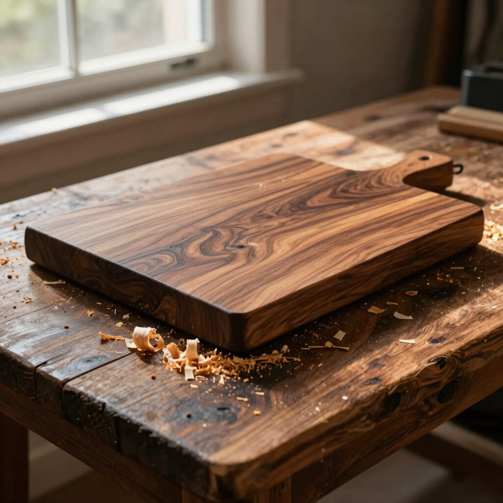 Walnut End-Grain Cutting Board
