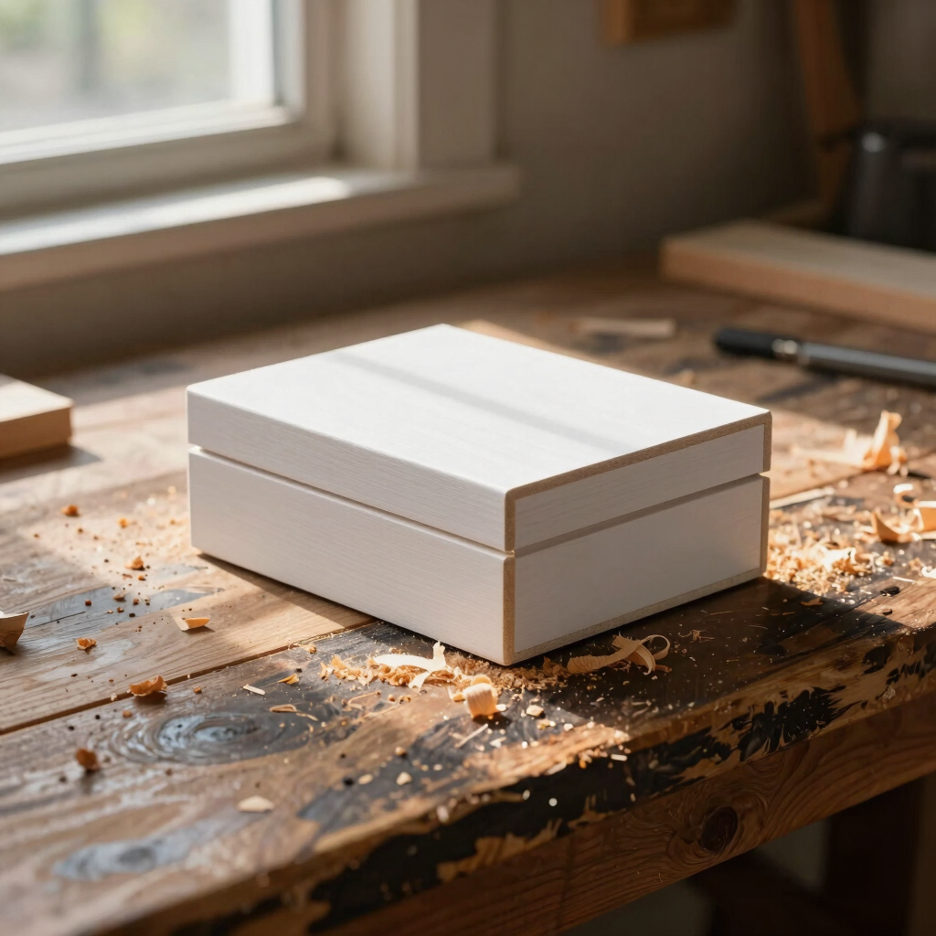 Heritage Oak Keepsake Box