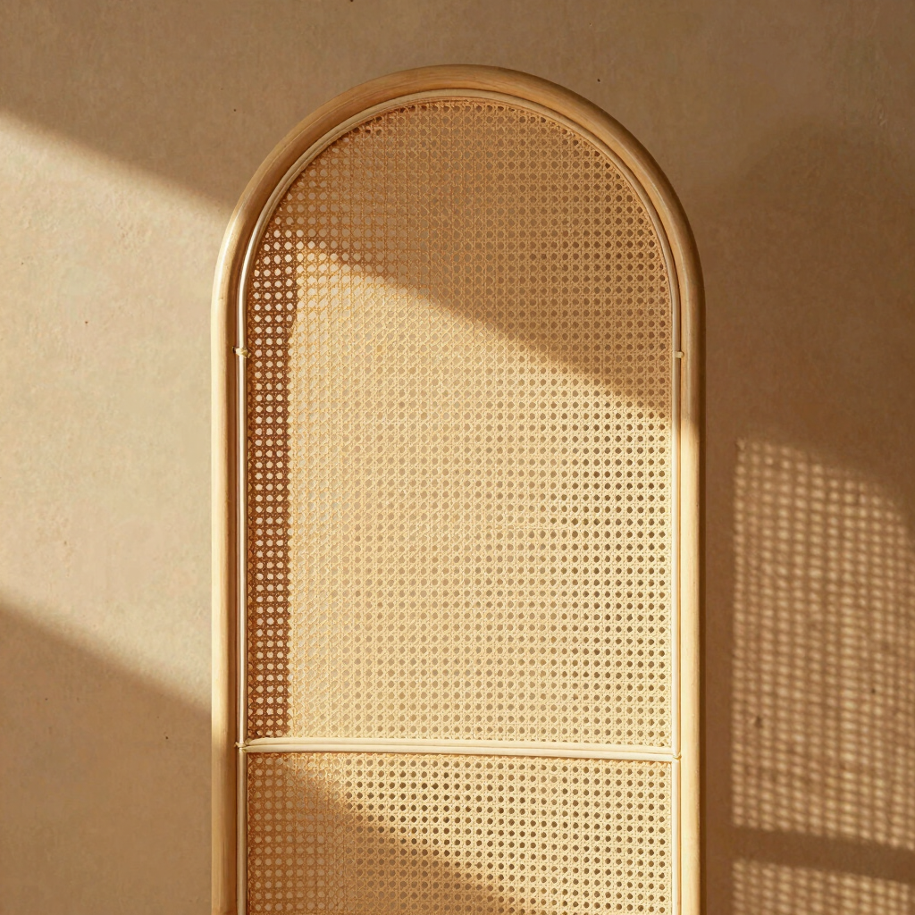 Arc Rattan Arch Screen