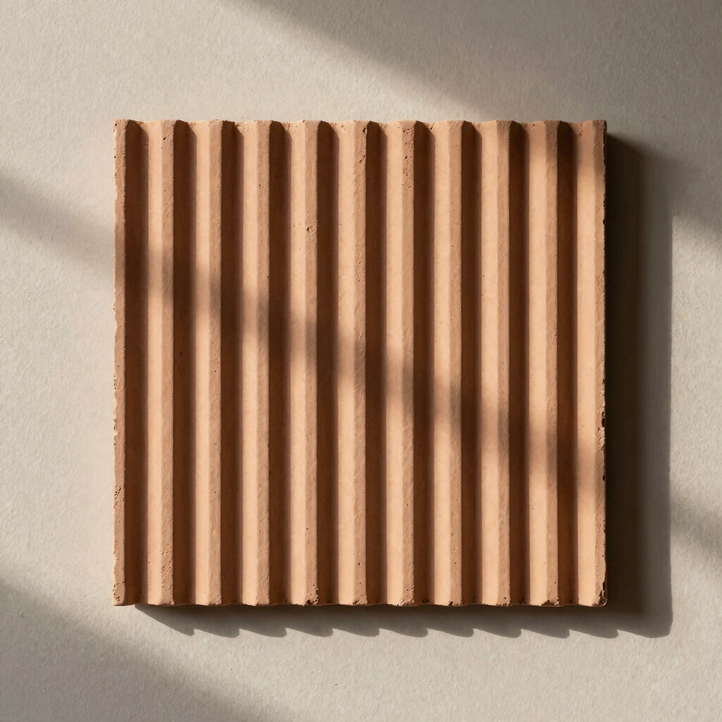 Silt Fluted Acoustic Tile