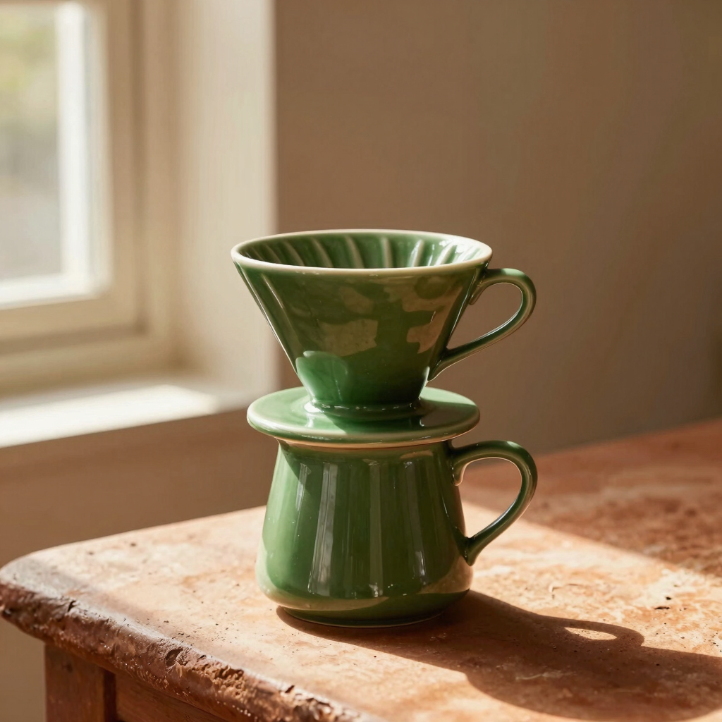 Forest Green Pour-Over Dripper
