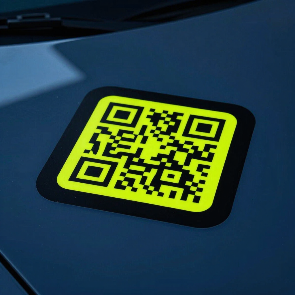 ContactMe Vehicle QR Decal