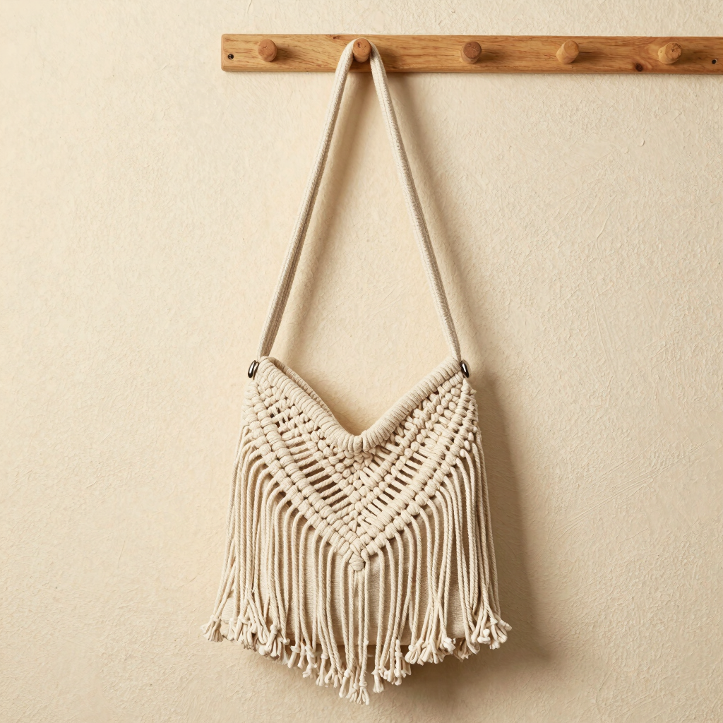 Bolso de Macramé Palmera