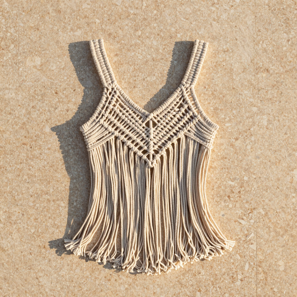 Top de Macramé Solsticio
