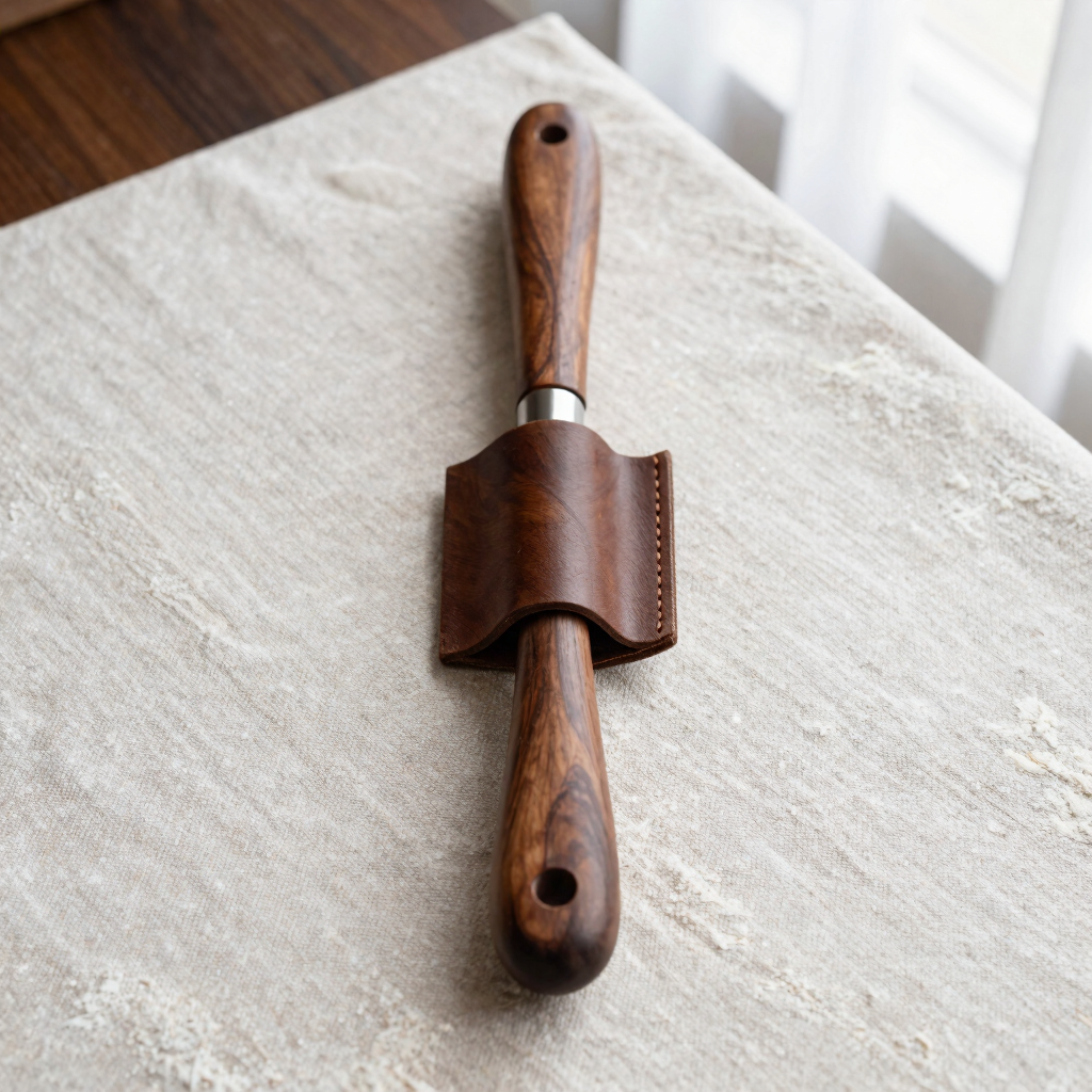 Hand-Carved Walnut Bread Lame