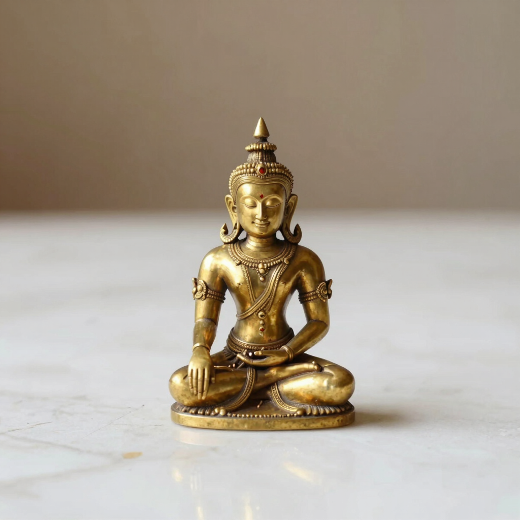 Handcrafted Brass Nandi Idol