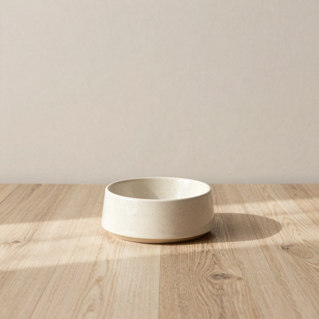 Kura Speckled Ceramic Pet Bowl