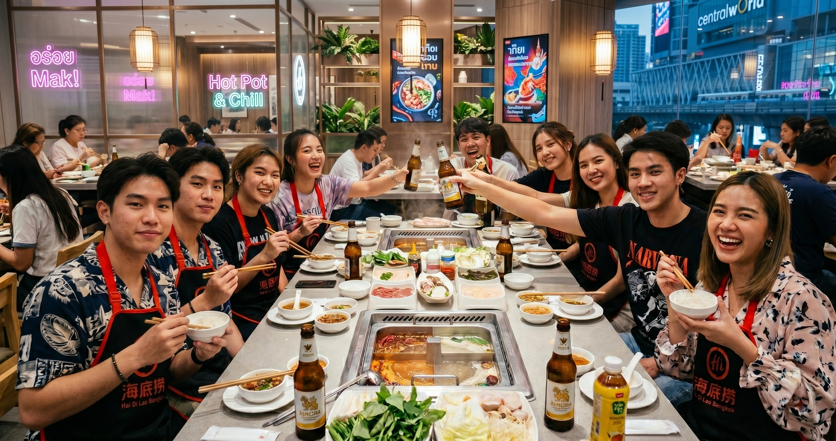 曼谷 Z 世代火锅消费场景 — Hot Pots World 2026