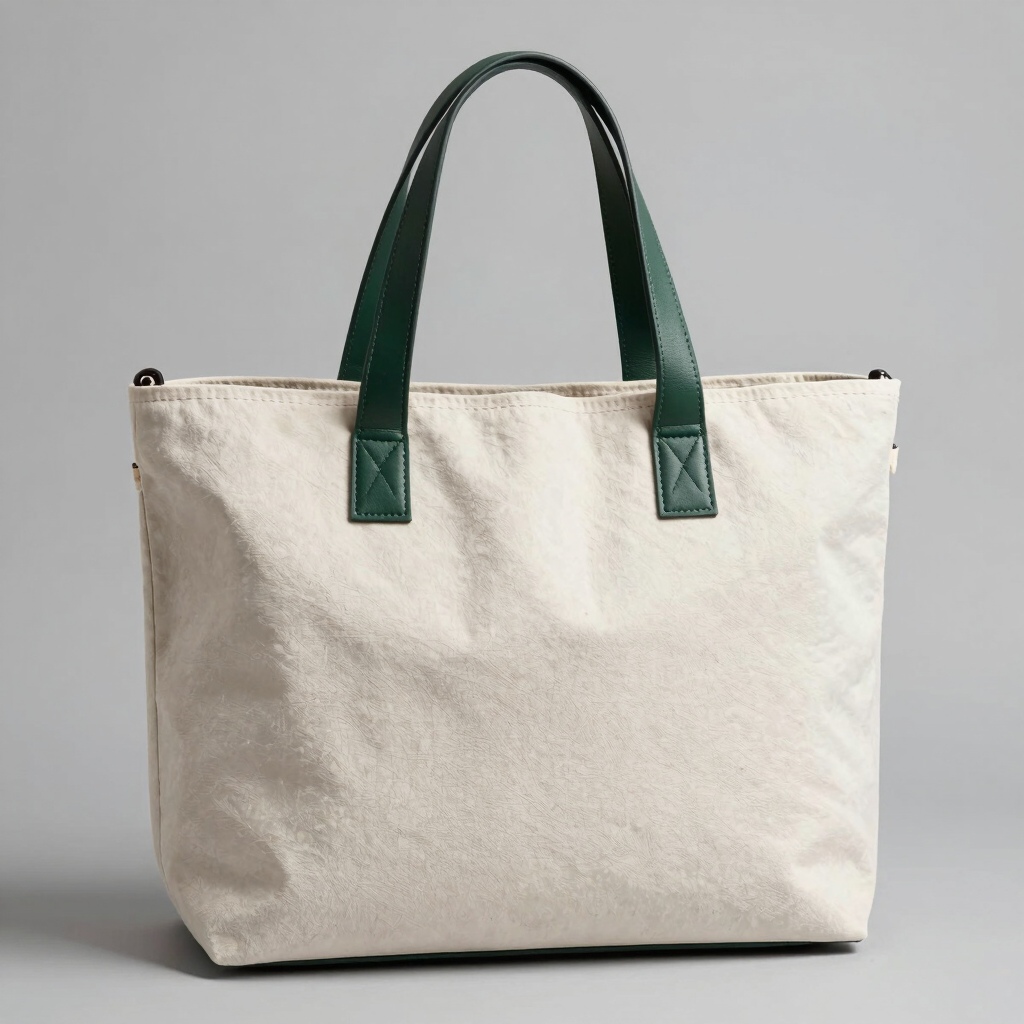 Canvas & Leather Utility Tote