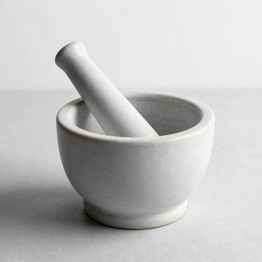 Minimalist Ceramic Pestle & Mortar