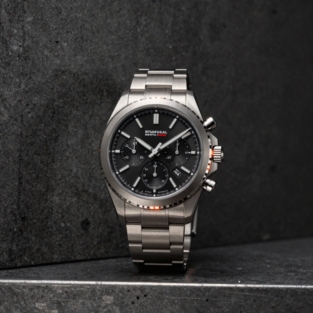 Chrono-Titanium Swiss Automatic Watch
