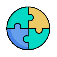 ai puzzle piece of puzzle pieces with a puzzle piece of puzzle pieces