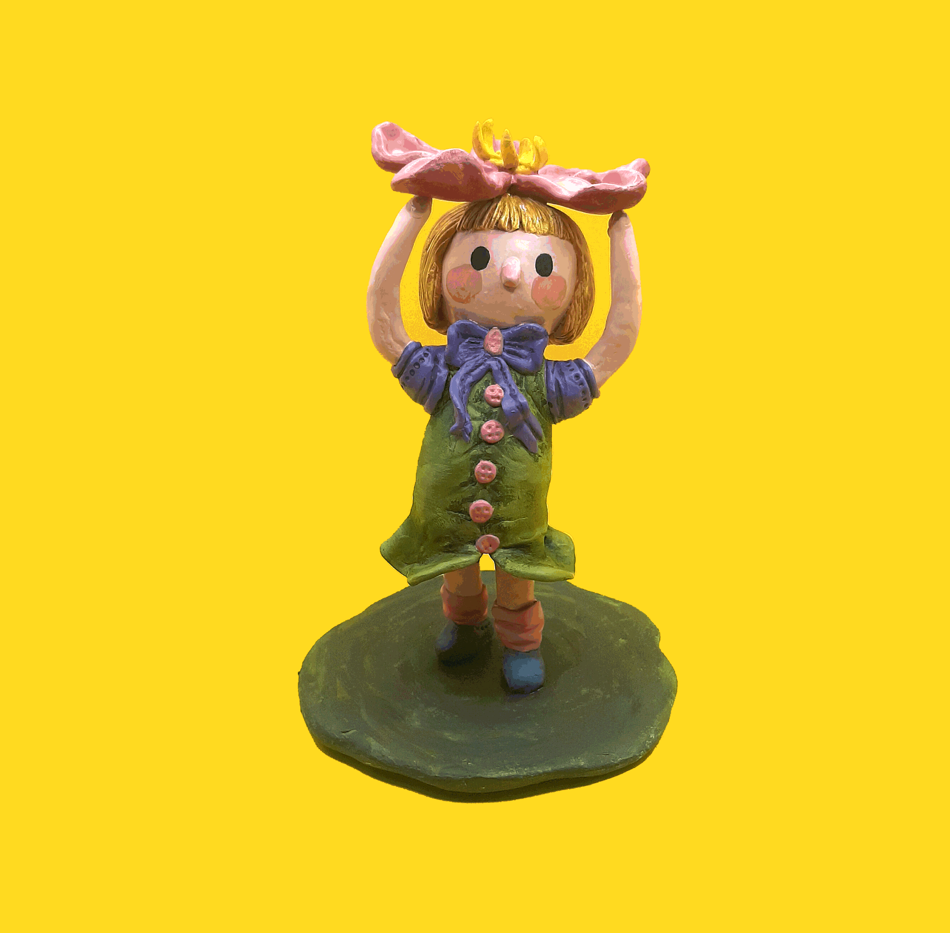 fifi epoxy clay small sculpture