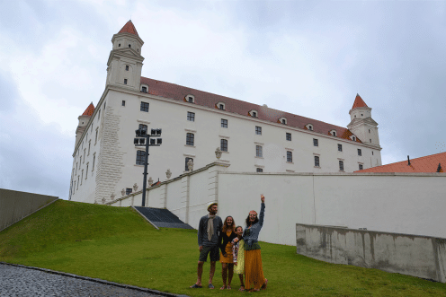 Bratislava castello faliglia