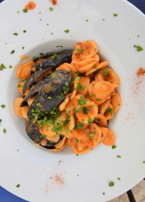 puglia pasta frutti mare