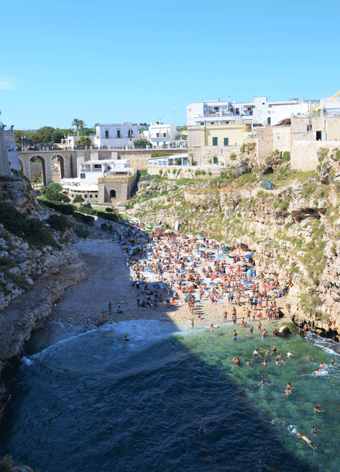 spiaggia polignano a mare