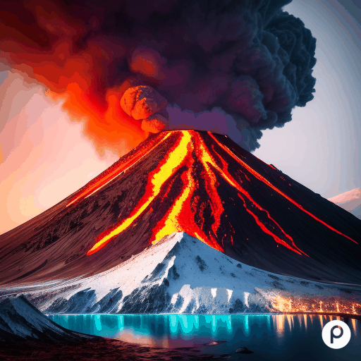 Volcano on mars