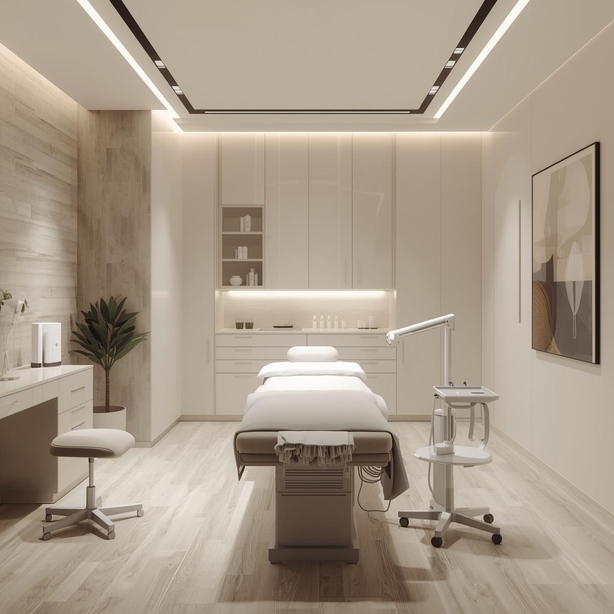 UltraTherapy MPT HIFU machine delivering a non-surgical skin tightening treatment in a clinic