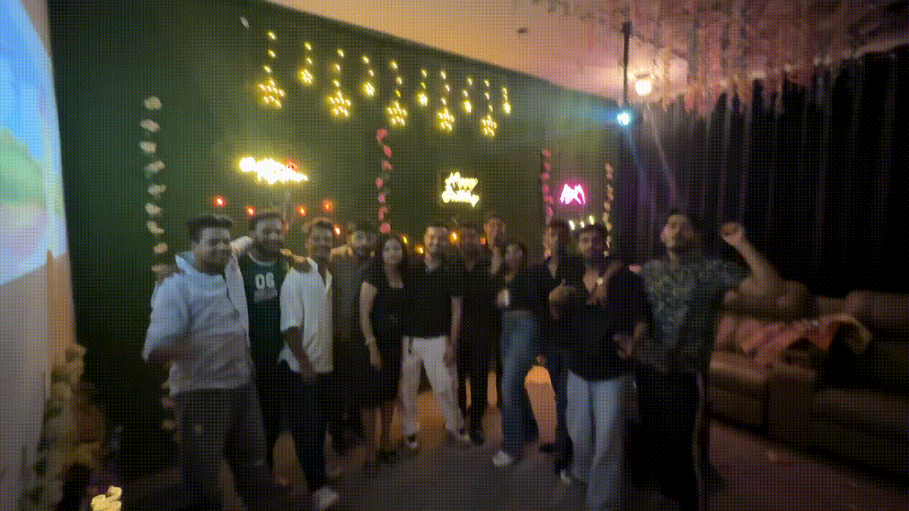 Birthday celebration and team bonding at the Jamboree Gurgaon