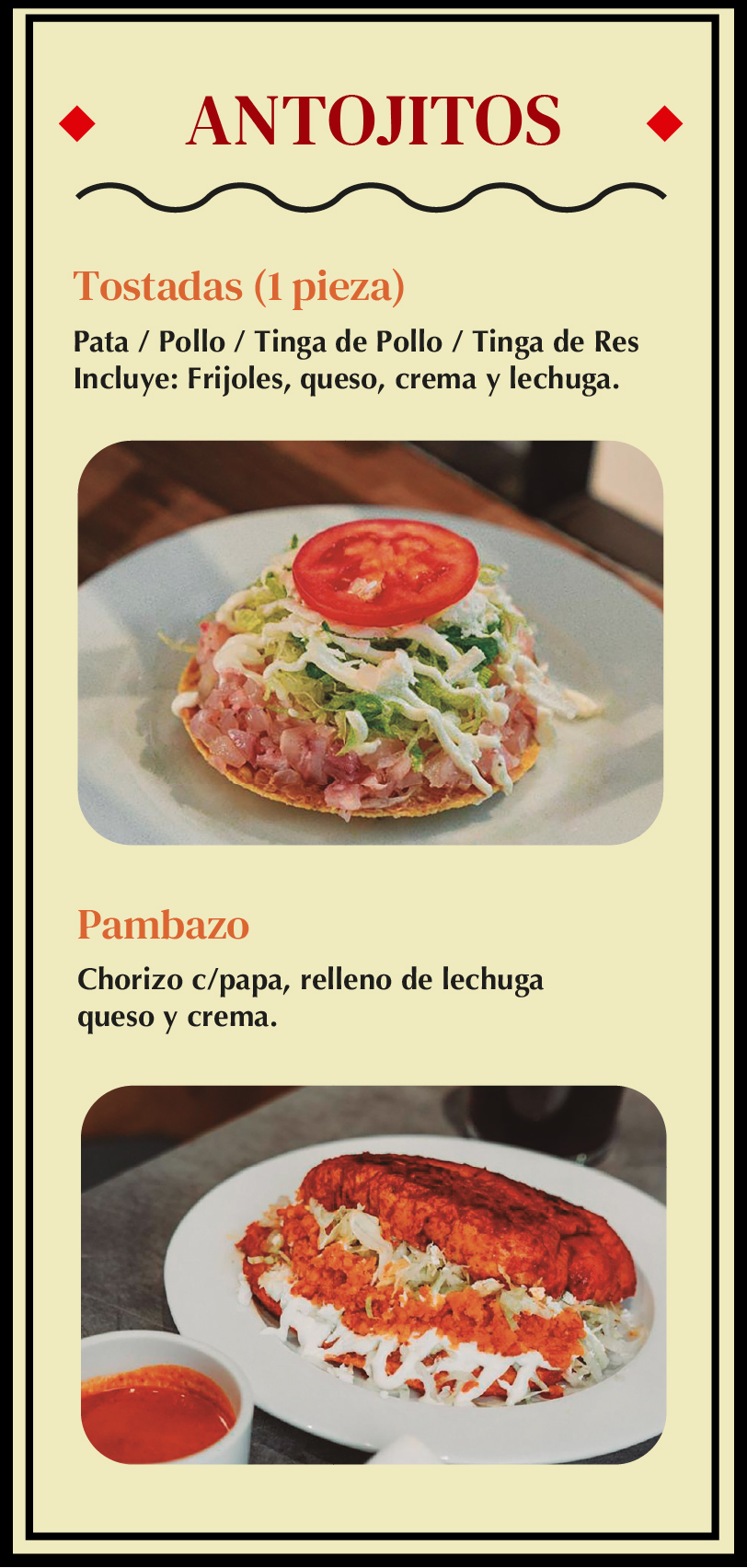 Tostadas & Pambazo Mobile