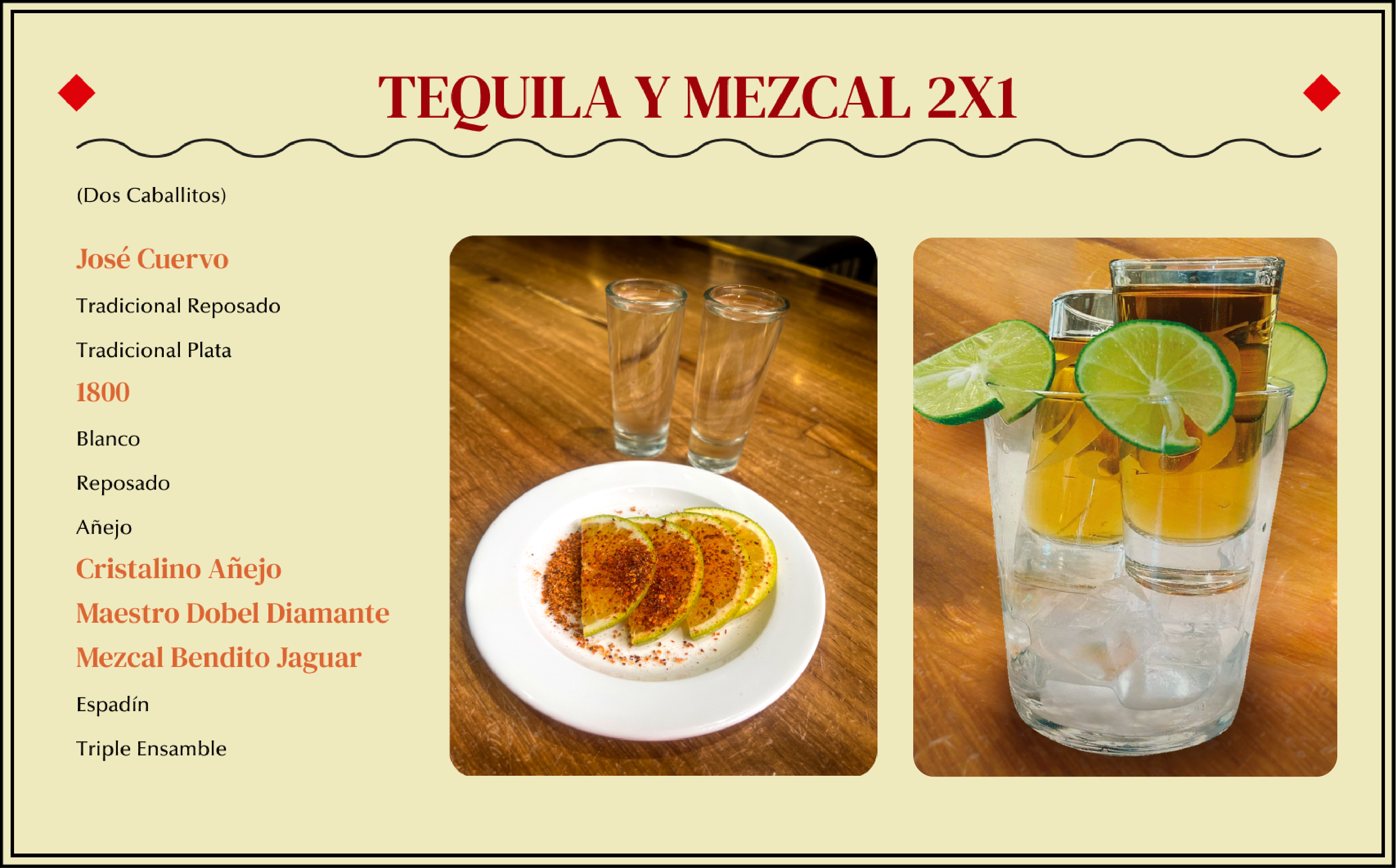 Tequilas & Mezcales
