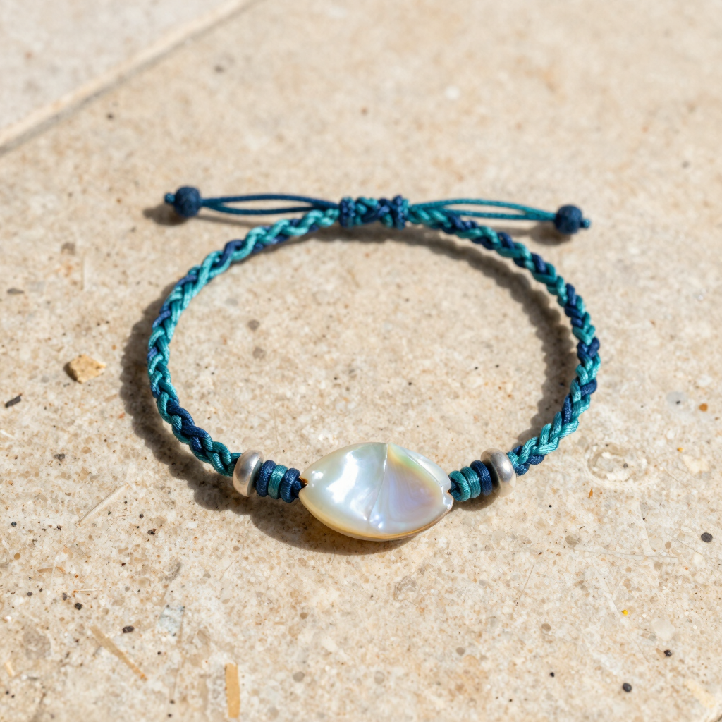 Pulsera Olas de Zafiro