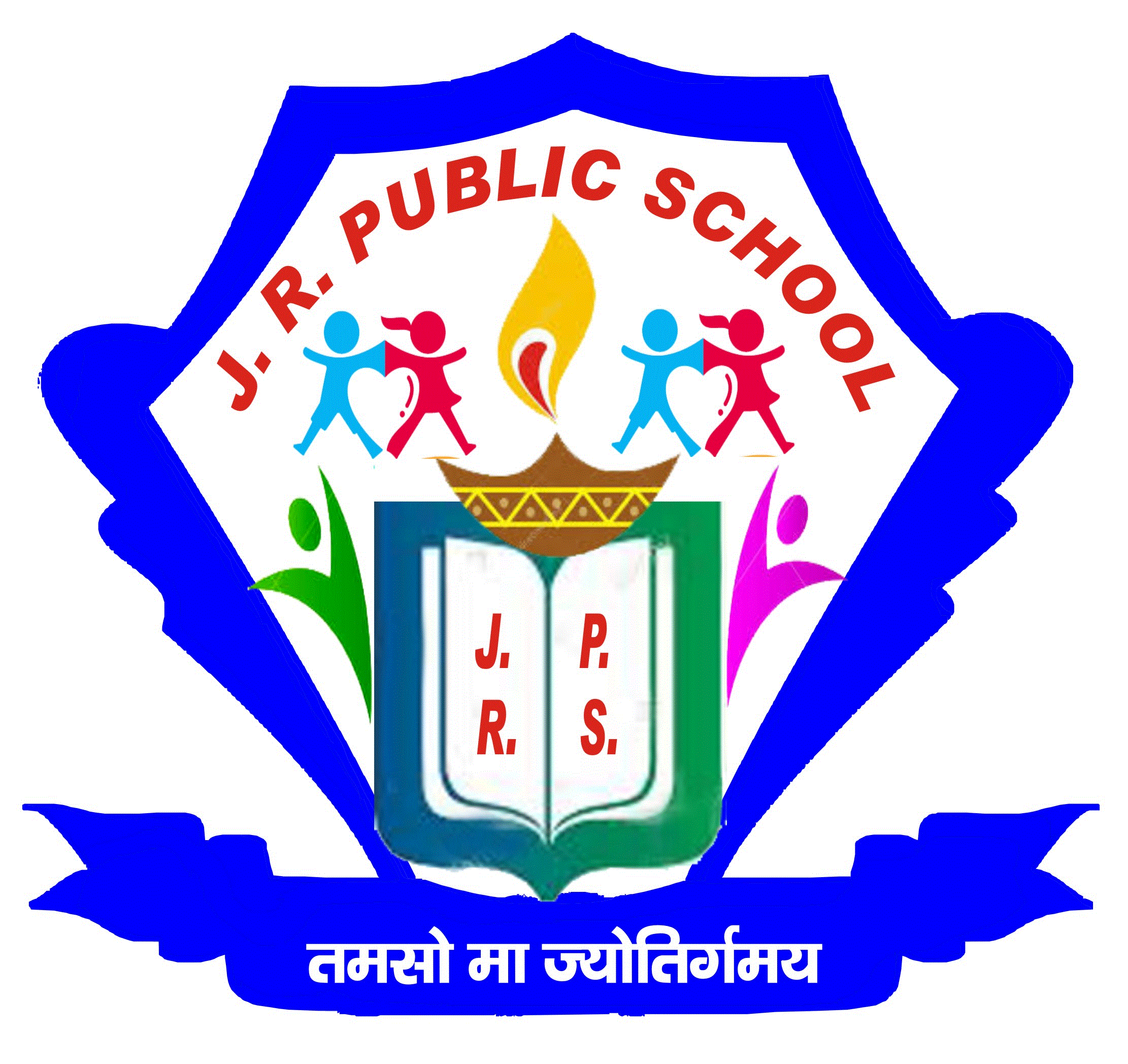 J. R. Public School logo