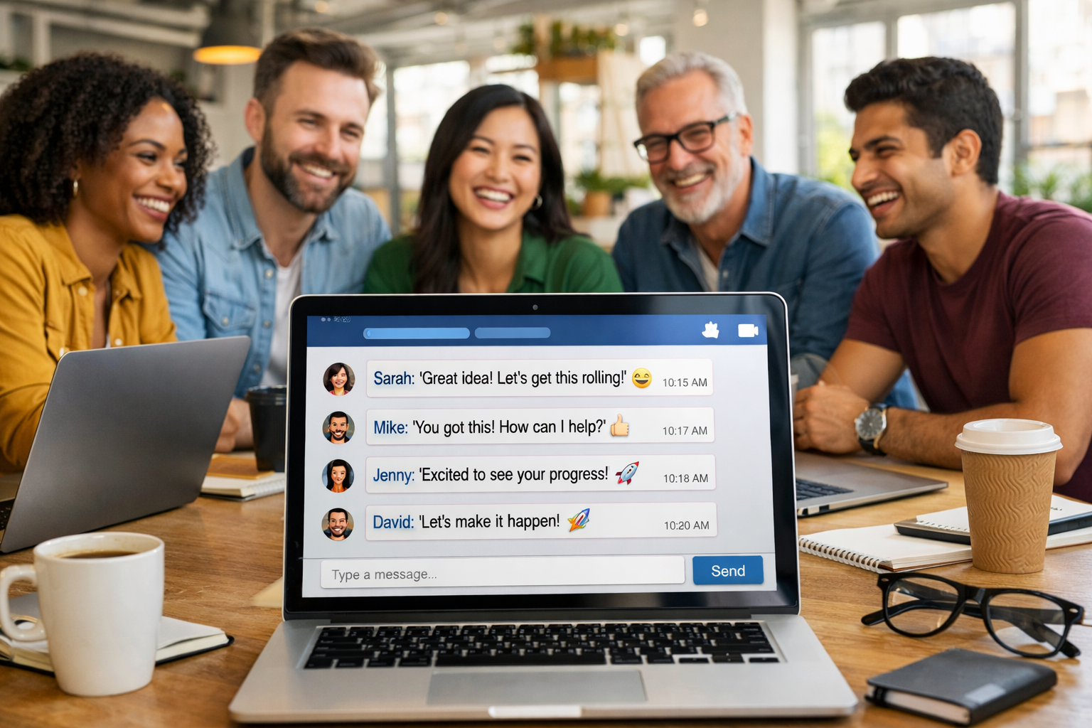 Community support network of digital entrepreneurs