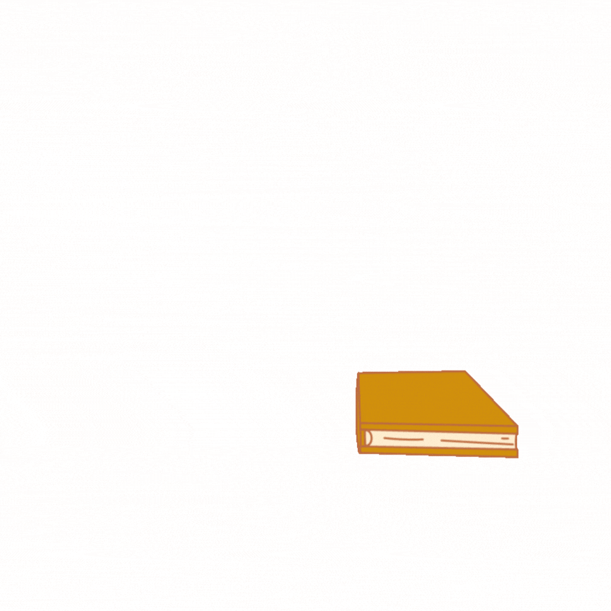 Livre fermé qui s'ouvre pour révéler des pages animées, symbolisant la découverte et l'imagination
