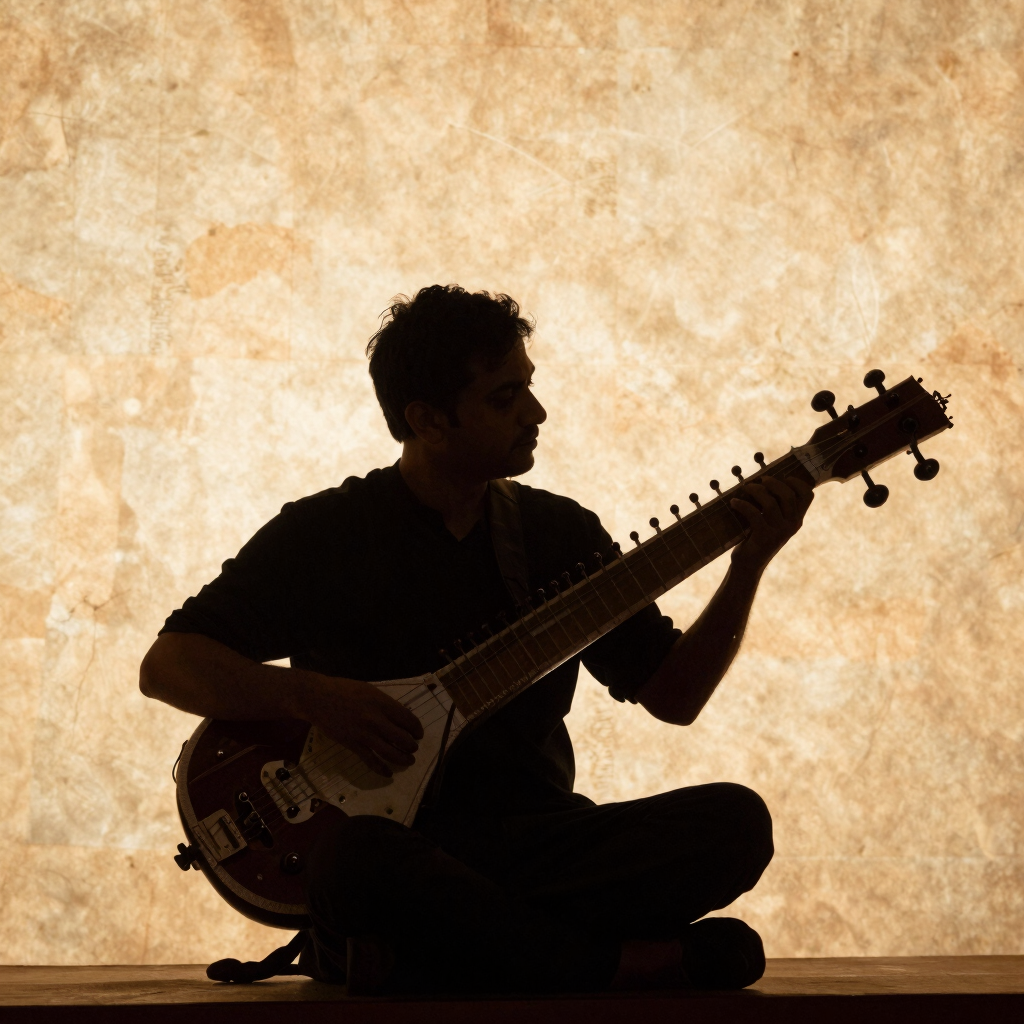 Sitar Raga Improvisation Study
