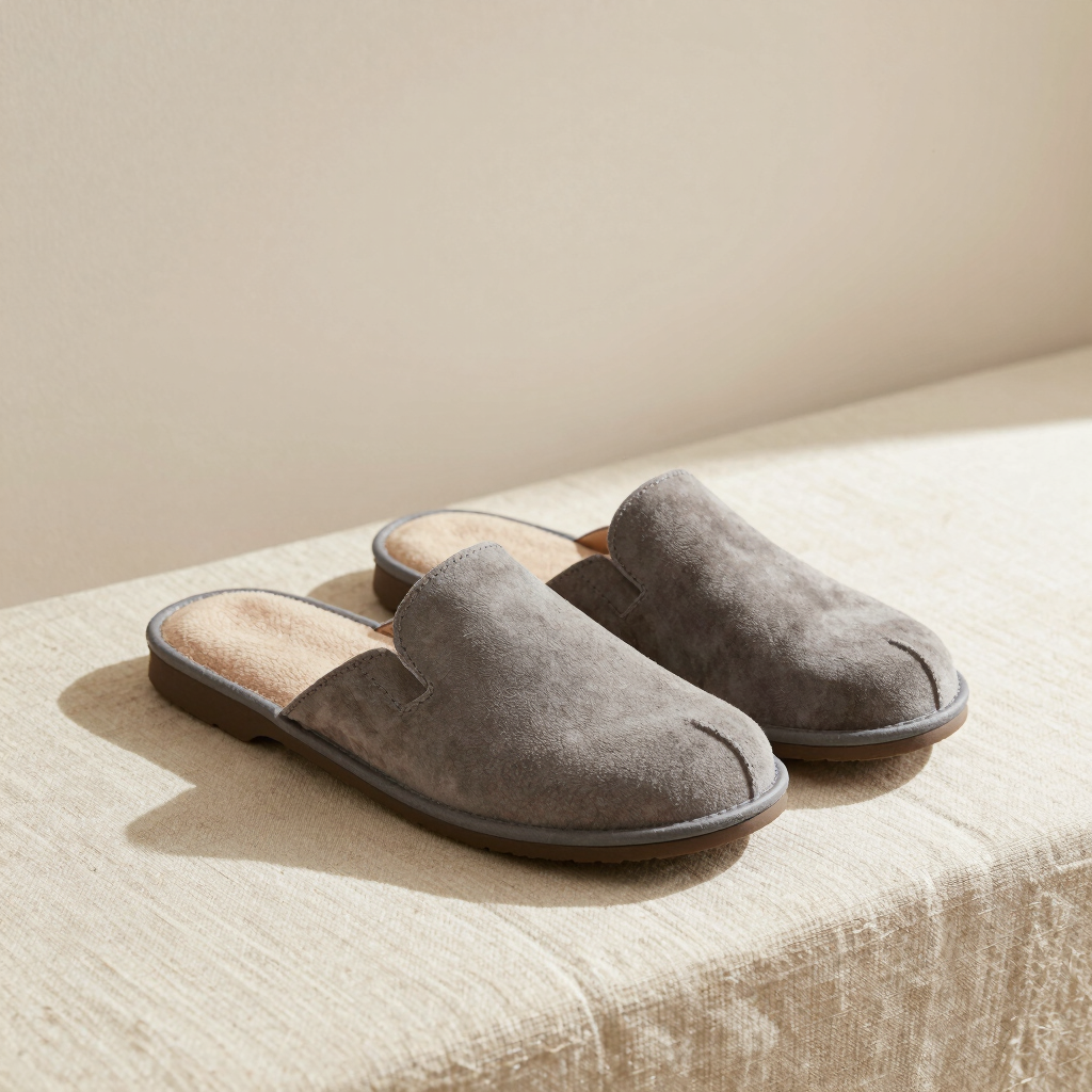 CloudStep Suede Slide Slippers