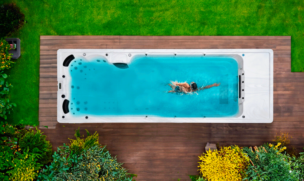woman floating on body of water