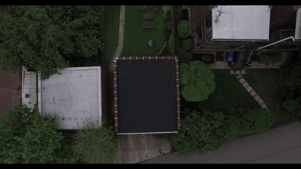 Flat Roof Drone Edgewood