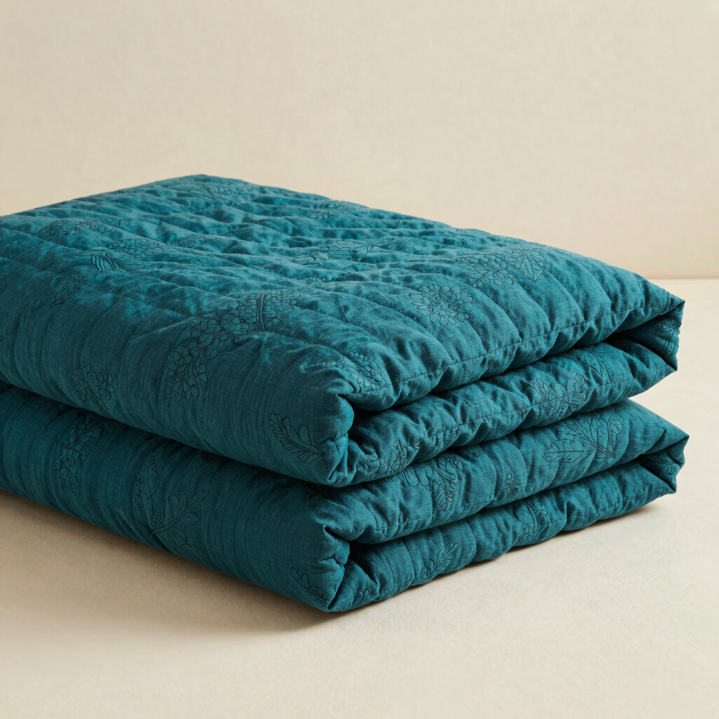 Shiddat Hand-Quilted Cotton Rajai