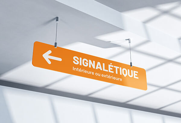 Signalétique intérieure et extérieure