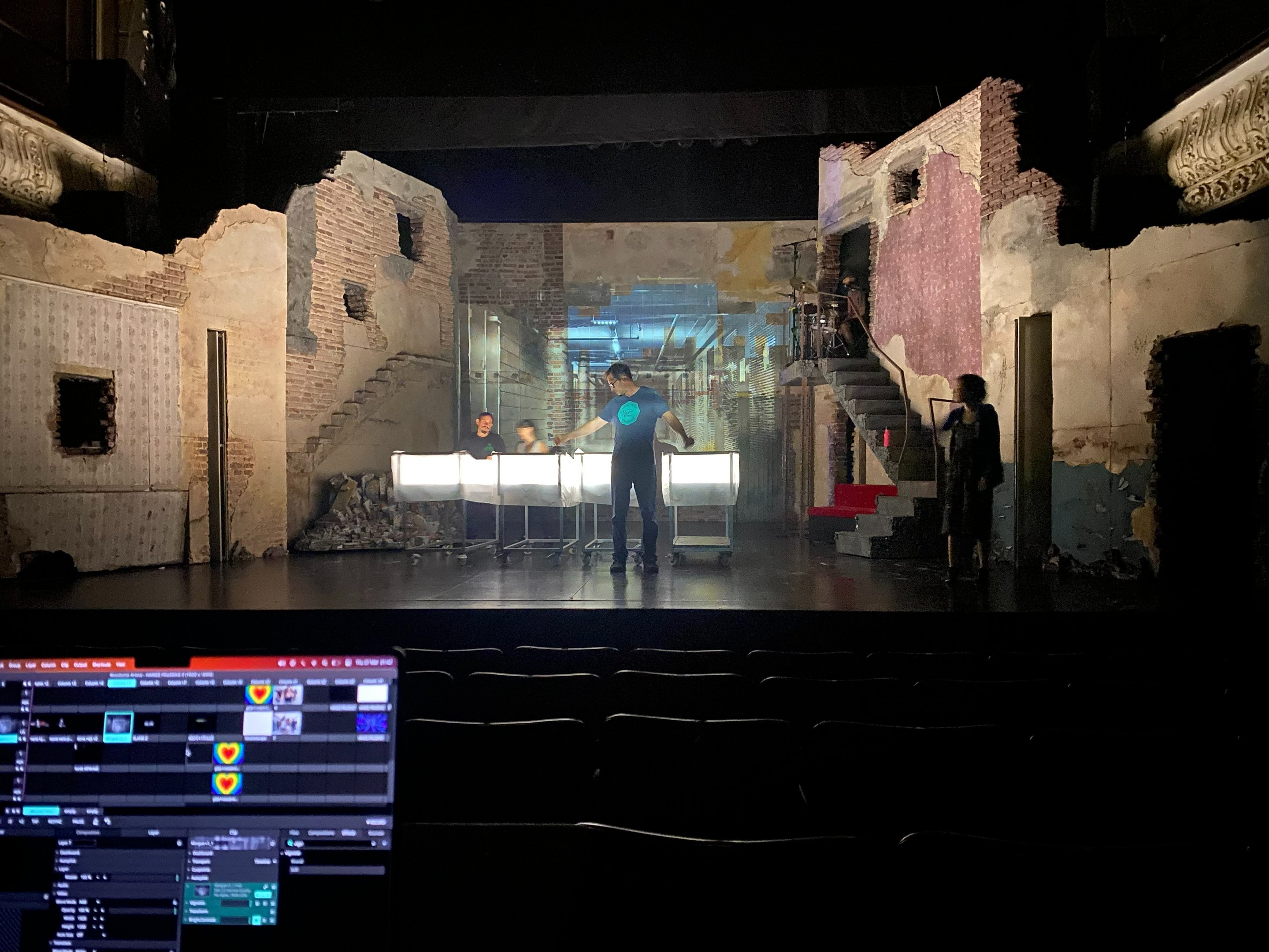 Producción multimedial teatro