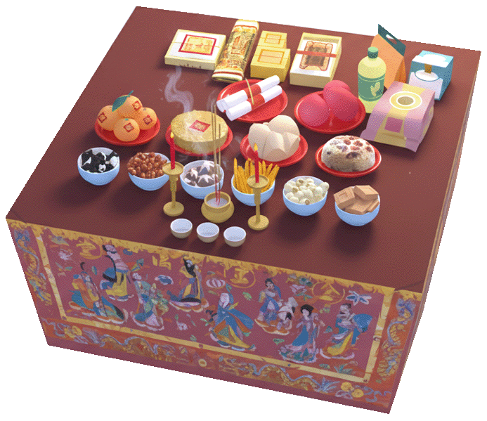 初九拜天公供品