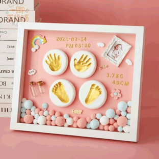 寶寶手腳印泥手足印紀念品
